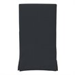 Pemberly Row Contemporary Wood Dining Armchair in Charcoal Gray