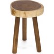 Pemberly Row Modern / Contemporary Wood Stool in Natural Finish