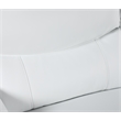 Pemberly Row Contemporary Leather Upholstered Sofa Set in White