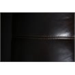 Pemberly Row Modern Faux Leather Reclining Sectional in Brown