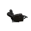 Pemberly Row Modern Faux Leather Reclining Sectional in Brown