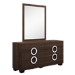 Pemberly Row 4-Piece Wood Eastern King Bedroom Set in Wenge color