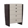Pemberly Row 4-Piece Wood California King Bedroom Set in Beige