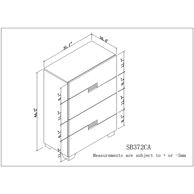 Pemberly Row 4-Piece Wood California King Bedroom Set in Black