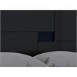Pemberly Row 4-Piece Wood California King Bedroom Set in Black