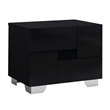 Pemberly Row 4-Piece Wood California King Bedroom Set in Black
