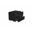 Pemberly Row 4-Piece Wood California King Bedroom Set in Black