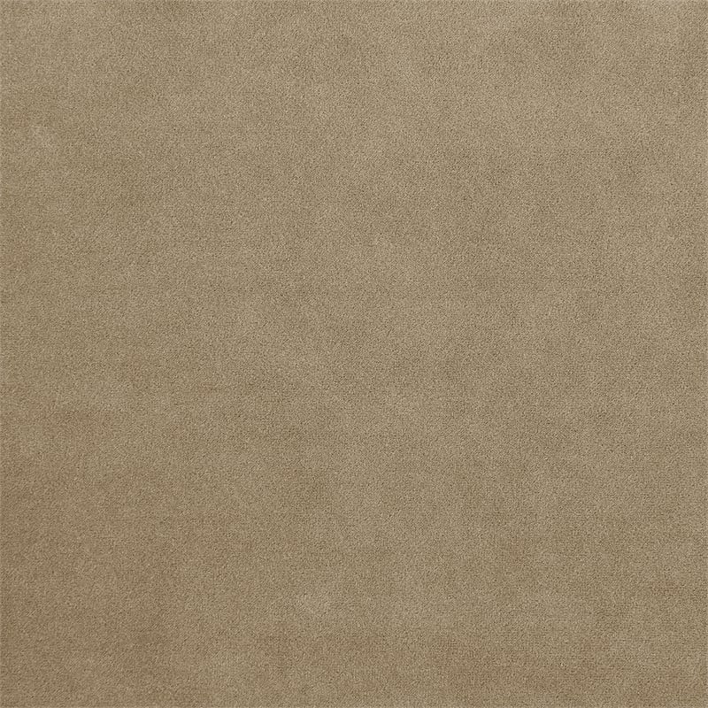 Pemberly Row Modern Transitional Modern Italian Fabric Sofa in Beige
