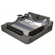 Pemberly Row Smart Multifunctional King Size Bed Made with Wood in Gray