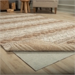 Pemberly Row Dual Sided Beige/Brown Premium Rug Pad - 2' x 4'