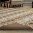 Pemberly Row Dual Sided Beige/Brown Premium Rug Pad - 9' x 12'