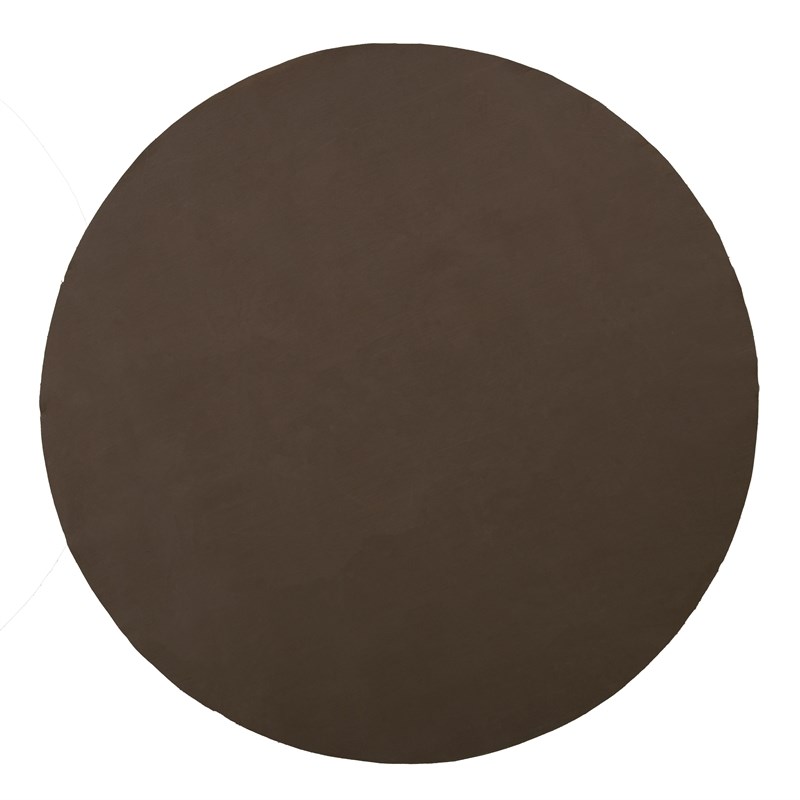 Pemberly Row Dual Sided Beige/Brown Ultra Rug Pad - 7'6 Round