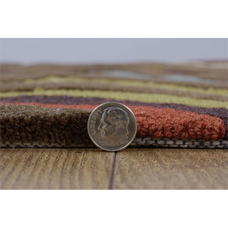 Pemberly Row Transitional Polyester 6'6