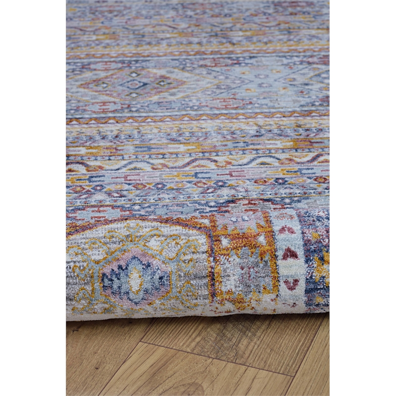 Pemberly Row Traditional Polyester 6'6