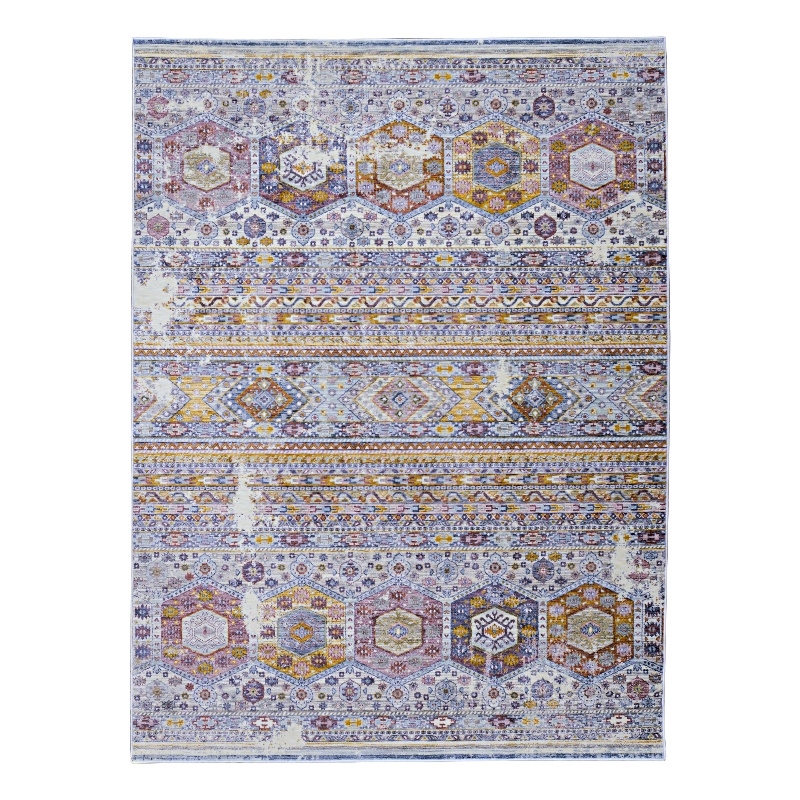 Pemberly Row Traditional Polyester 6'6