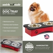 Pemberly Row Modern Traditional Plastic Bowl in Multi-Color Finish