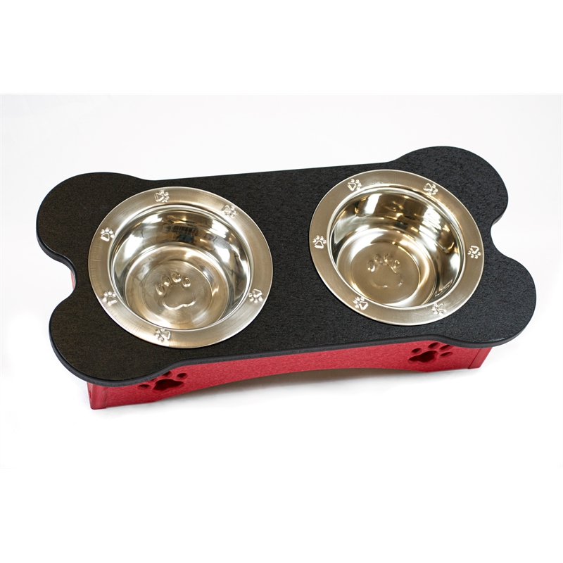 Pemberly Row Modern Traditional Plastic Bowl in Multi-Color Finish