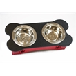 Pemberly Row Modern Traditional Plastic Bowl in Multi-Color Finish