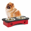Pemberly Row Modern Traditional Plastic Bowl in Multi-Color Finish