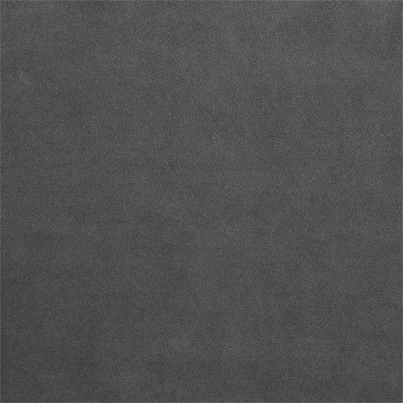 Pemberly Row Modern Transitional Italian Fabric Sofa in Gray