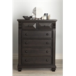 Pemberly Row 6-Drawers Traditional Wood Chest in Bittersweet