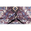 Pemberly Row Multi-Color Traditional Washable 2 ft. x 6 ft. Fabric Runner Rug