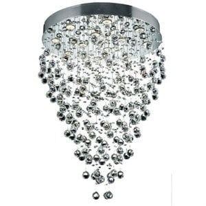 Pemberly Row Contemporary 28&quot 12 Light Royal Crystal Chandelier