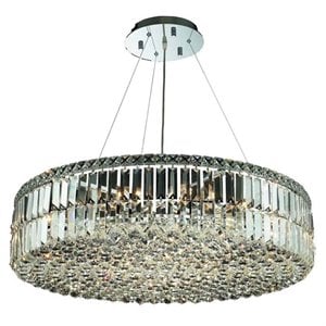 Pemberly Row Contemporary 32&quot 18 Light Royal Crystal Chandelier