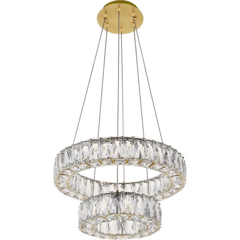 Pemberly Row Contemporary 2 Tier 17.7