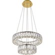 Pemberly Row Contemporary 2 Tier 17.7