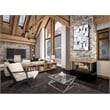 Pemberly Row Contemporary Decorative Mirror in Clear - 31.5