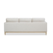 Pemberly Row Reversible Chaise Sectional Sofa French Beige Performance Velvet