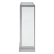 Pemberly Row Contemporary Mirrored Color Changing Electric Fireplace