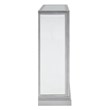 Pemberly Row Contemporary Mirrored Color Changing Electric Fireplace