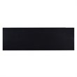 Pemberly Row Marble Color Changing Electric Fireplace in Black