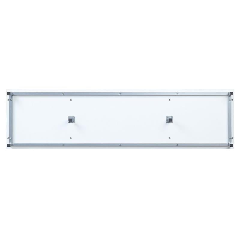 Pemberly Row Wood Fireplace with Media Wire Management in White