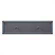 Pemberly Row Wood Fireplace with Media Wire Management in Gray