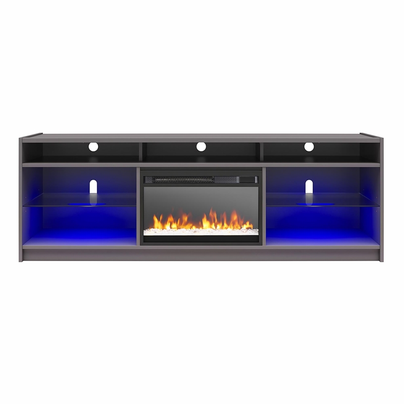 Pemberly Row Electric Fireplace TV Stand - TVs up to 65