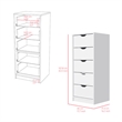Pemberly Row Set of 3 Engineered Wood Dresser & 2 Nightstands in White