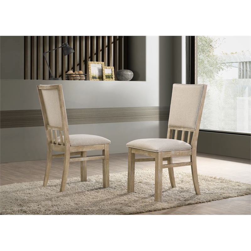 Pemberly Row Set of 4 Wheat Beige 19