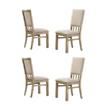 Pemberly Row Set of 4 Wheat Beige 19