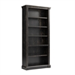 Pemberly Row Wood Open Bookcase Office Shelving Storage Cabinet in Dark Brown