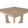 Pemberly Row Wood Counter Height Table Dining Table Kitchen Table in Light Brown
