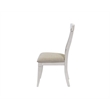 Pemberly Row Wood Kitchen Extension Dining Table and Eight Chairs in White