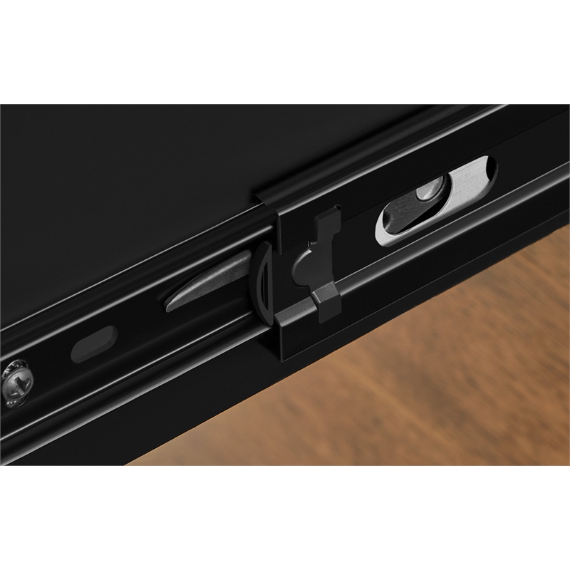 Pemberly Row Modern Double Pedestal L-Desk Wood Office Desk in Rich Medium Brown