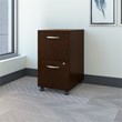 Pemberly Row 2-Drawer Mobile File Cabinet in Mocha Cherry - Engineered Wood