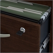 Pemberly Row 3-Drawer Mobile File Cabinet in Mocha Cherry - Engineered Wood
