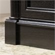 Pemberly Row Engineered Wood Executive Desk in Wind Oak Finish