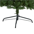 Pemberly Row 8ft Slim Green Mountain Pine Christmas Tree with 400 Clear LED