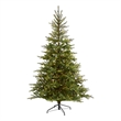 Pemberly Row 7ft Spruce Christmas Tree with 450 Clear Lights